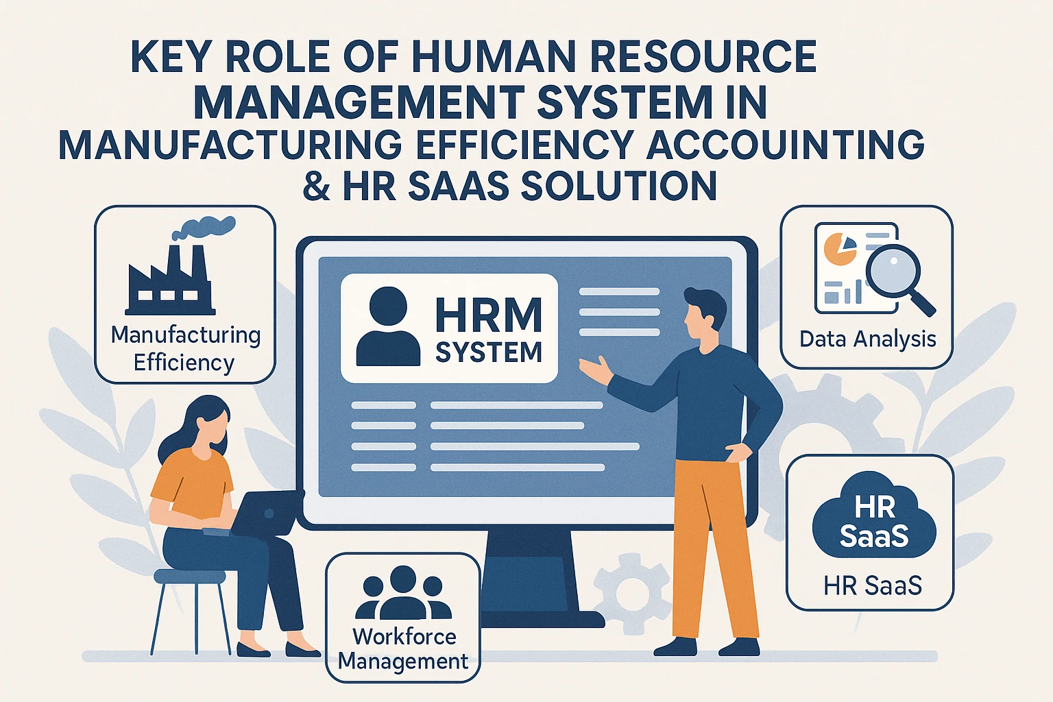 人事管理系统在制造业能效核算与人力资源SaaS解决方案中的关键作用