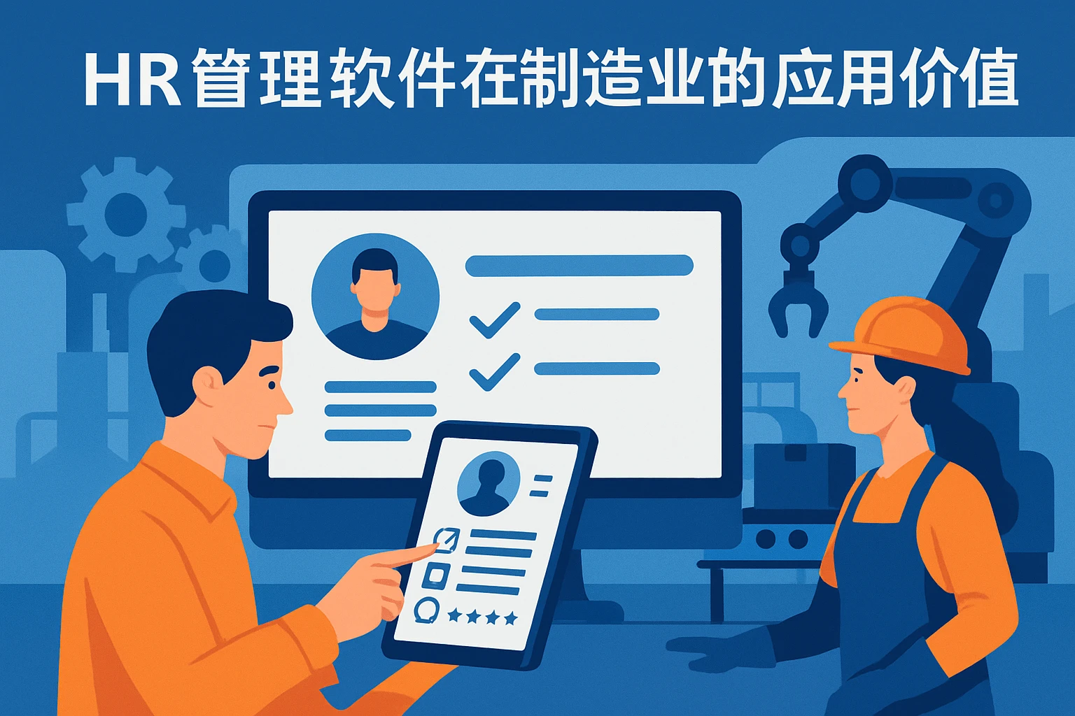 HR管理软件在制造业的应用价值