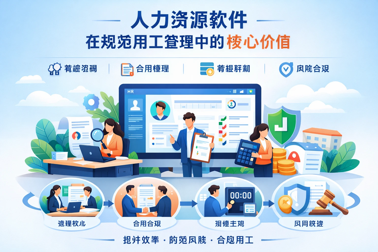 人力资源软件在规范用工管理中的核心价值