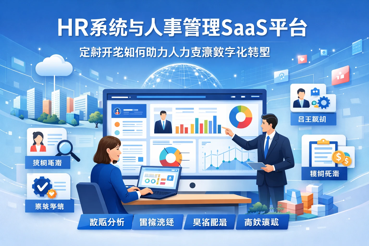 HR系统与人事管理SaaS平台：定制开发如何助力人力资源数字化转型