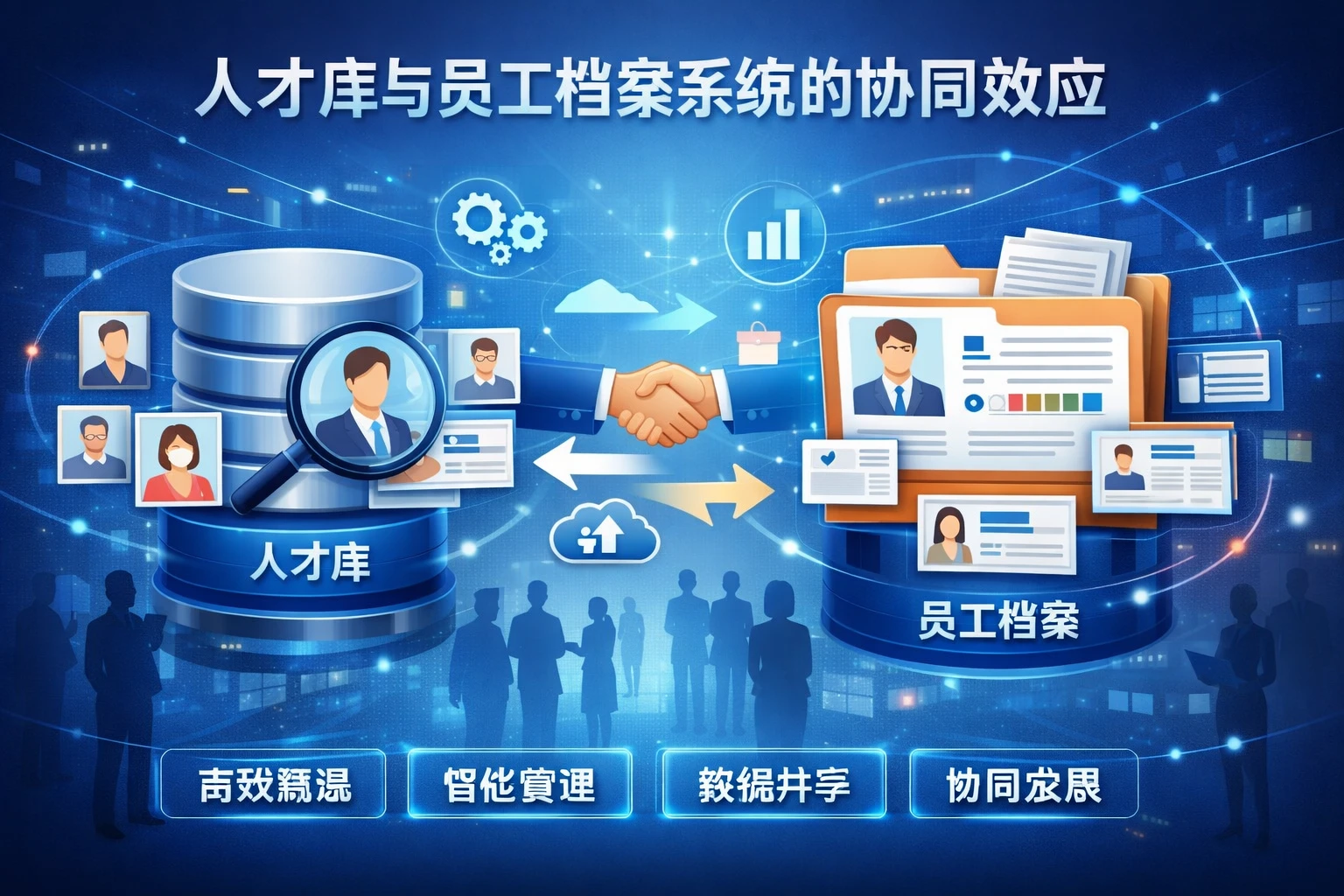 人才库与员工档案系统的协同效应