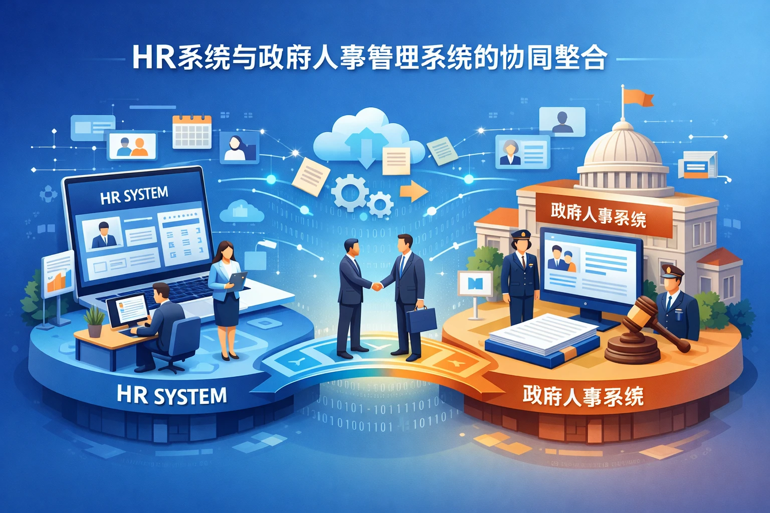 HR系统与政府人事管理系统的协同整合