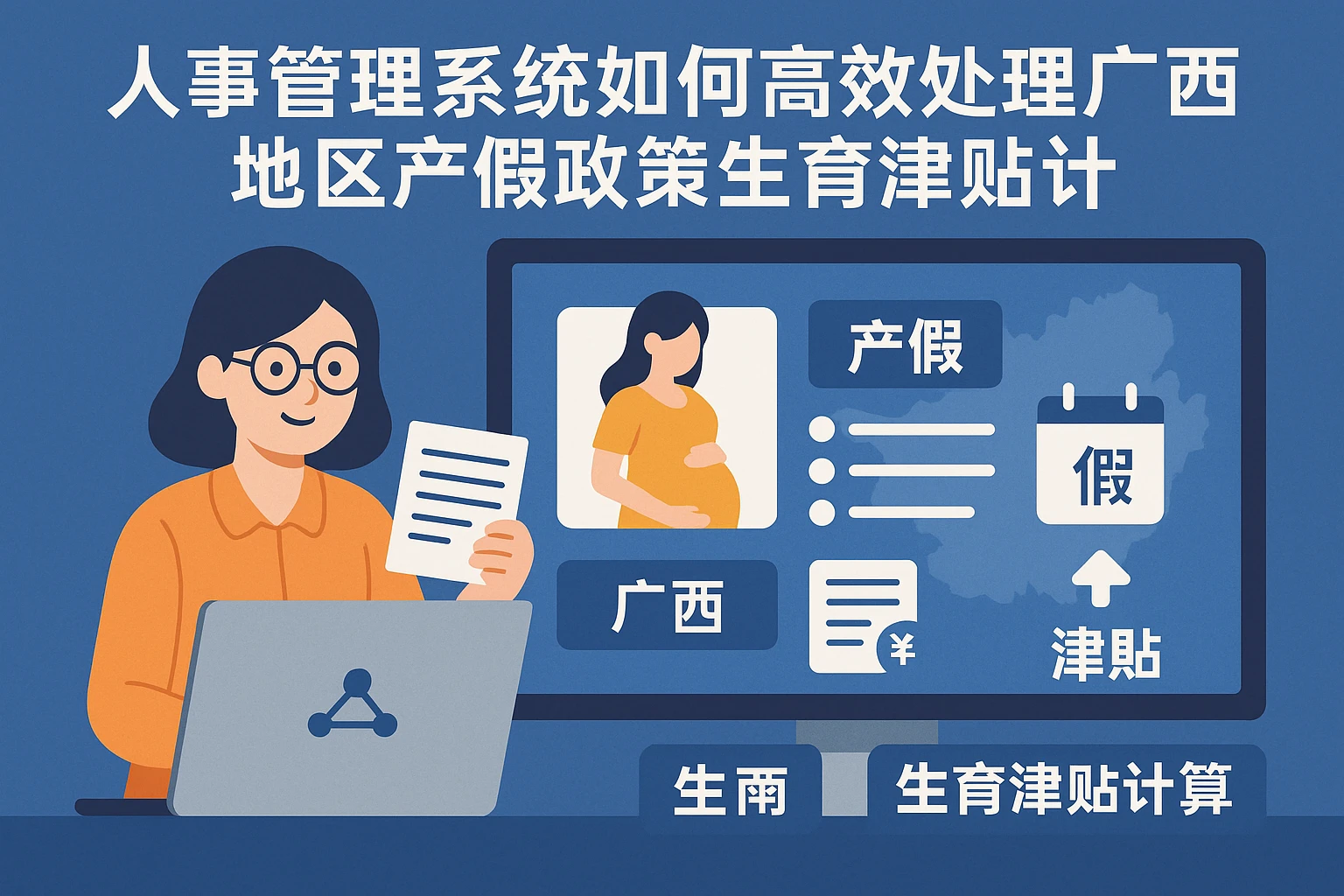 人事管理系统如何高效处理广西地区产假政策与生育津贴计算