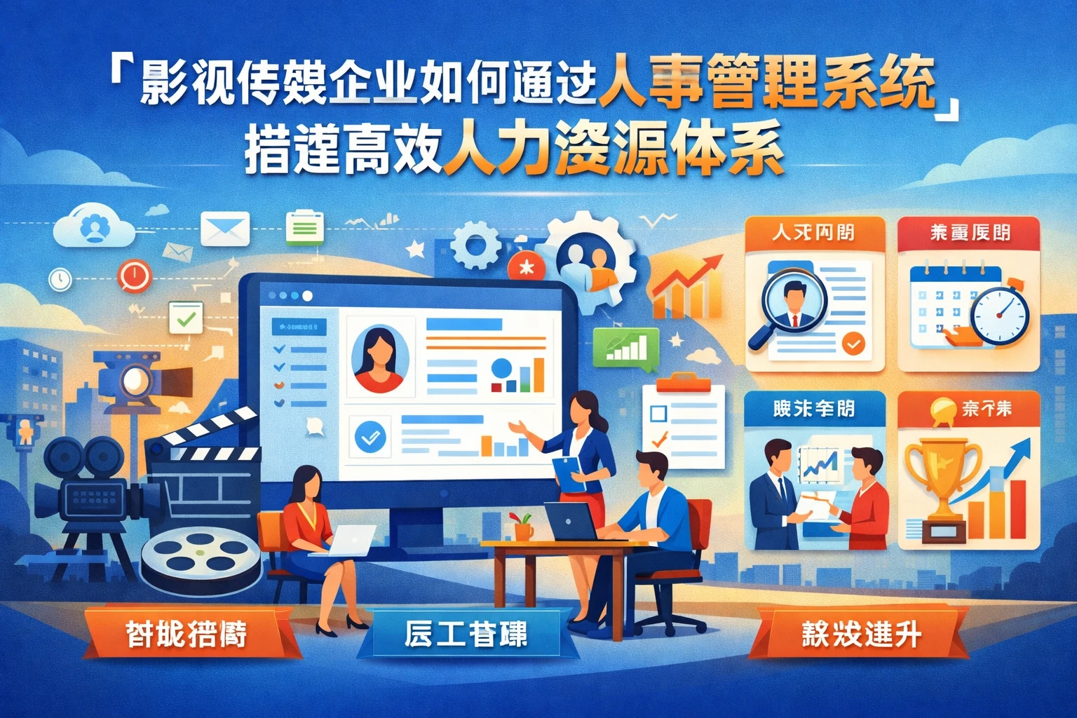 影视传媒企业如何通过人事管理系统搭建高效人力资源体系