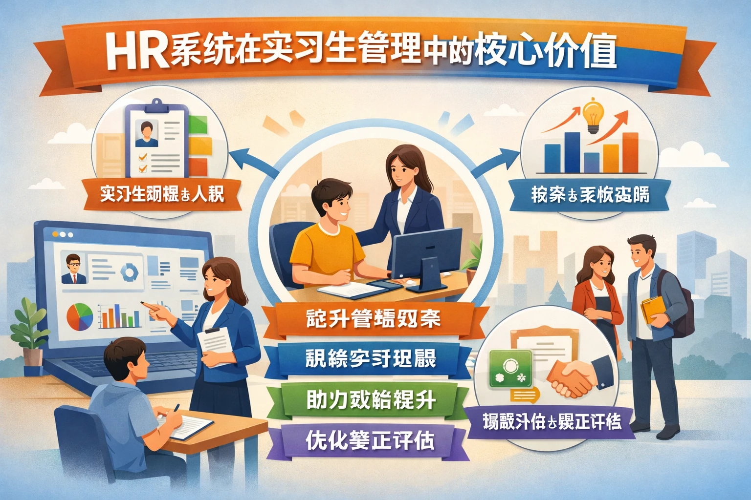 HR系统在实习生管理中的核心价值