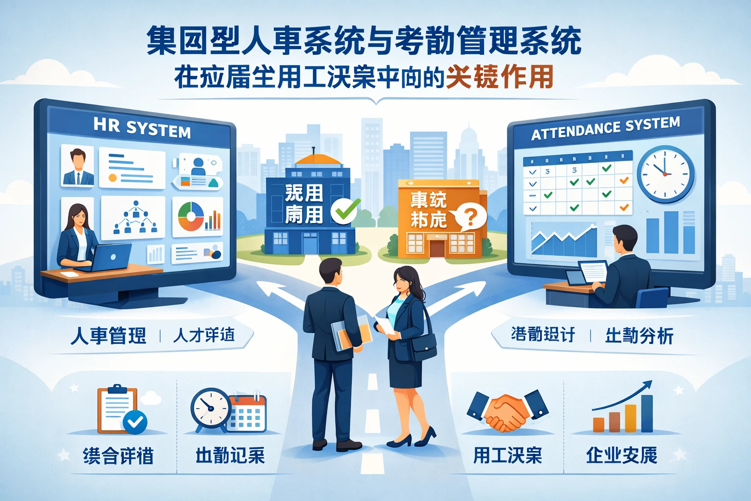 集团型人事系统与考勤管理系统在应届生用工决策中的关键作用