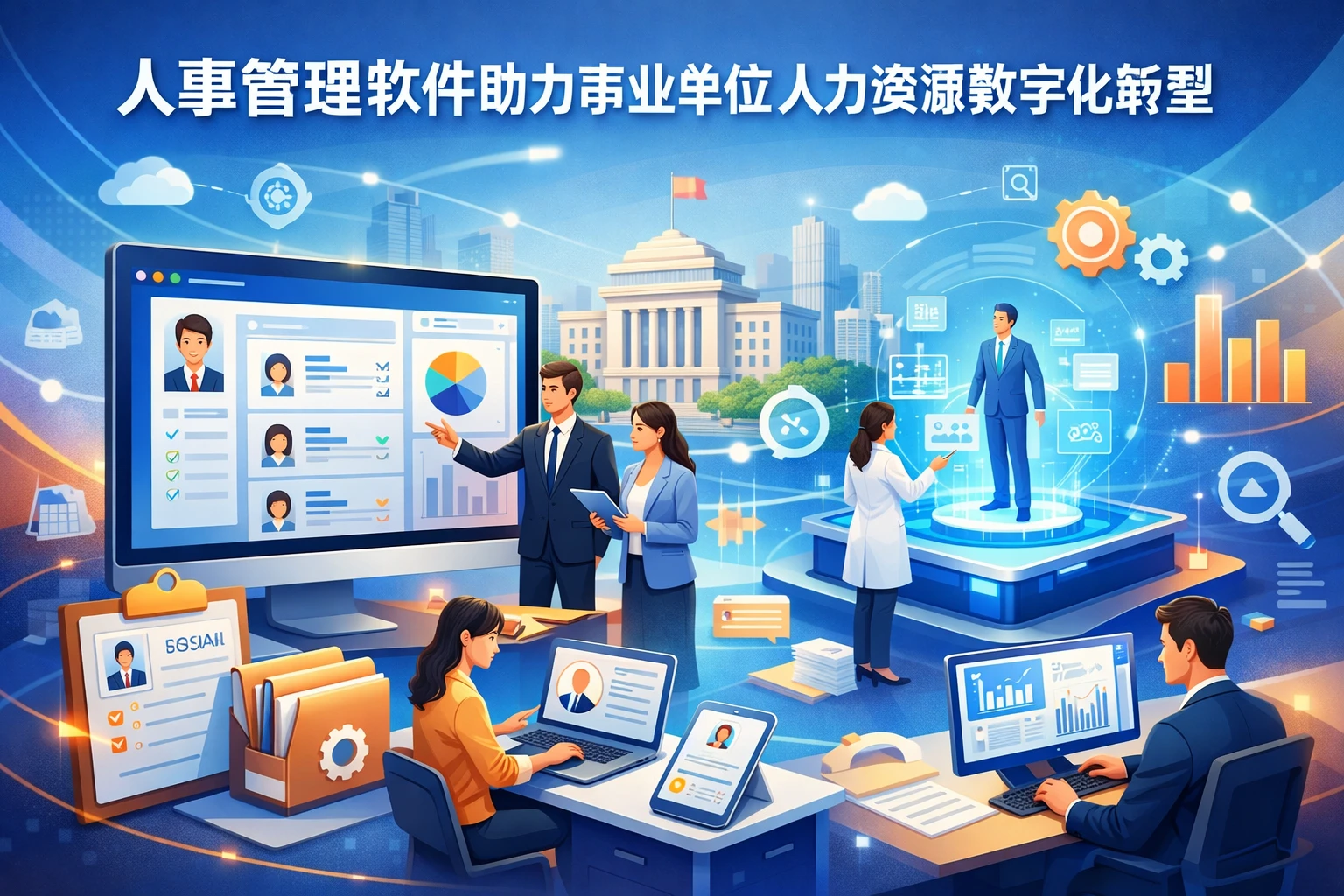 人事管理软件助力事业单位人力资源数字化转型