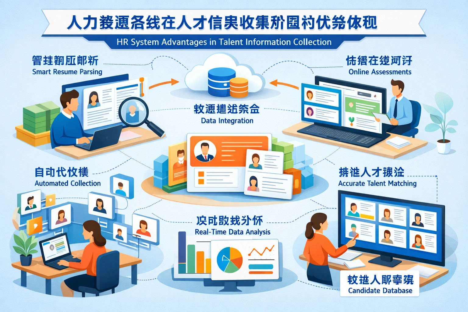 人力资源系统在人才信息收集阶段的优势体现