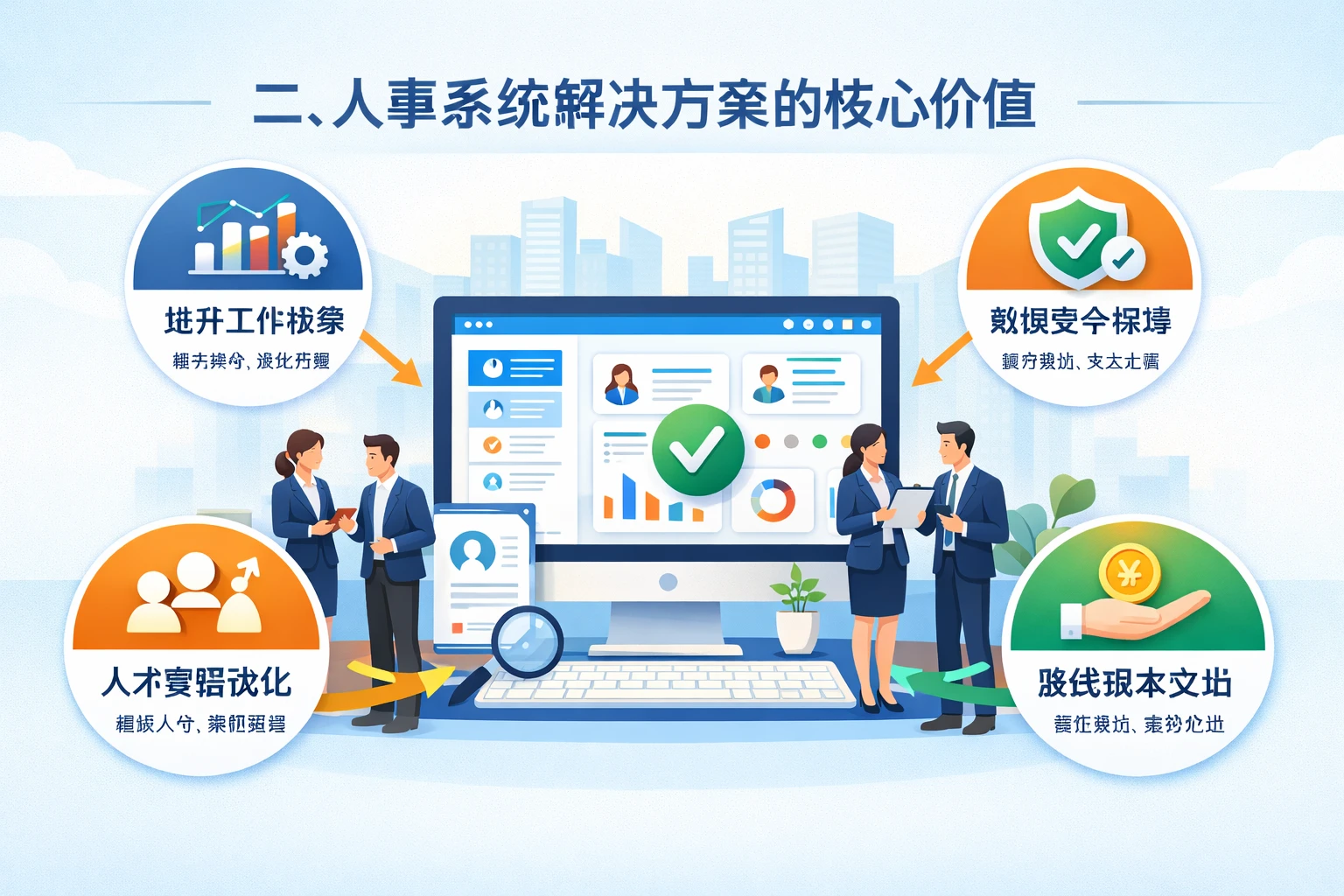 二、人事系统解决方案的核心价值
