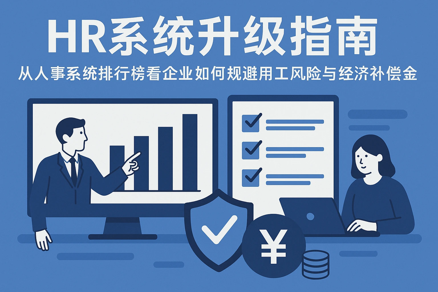 HR系统升级指南：从人事系统排行榜看企业如何规避用工风险与经济补偿金优化