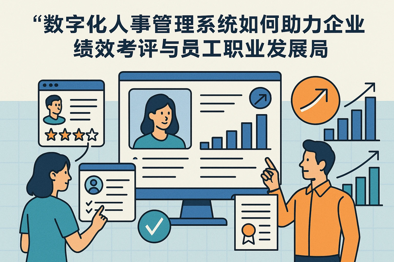 数字化人事管理系统如何助力企业绩效考评与员工职业发展