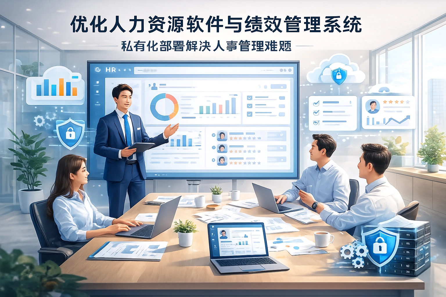 优化人力资源软件与绩效管理系统：私有化部署解决人事管理难题