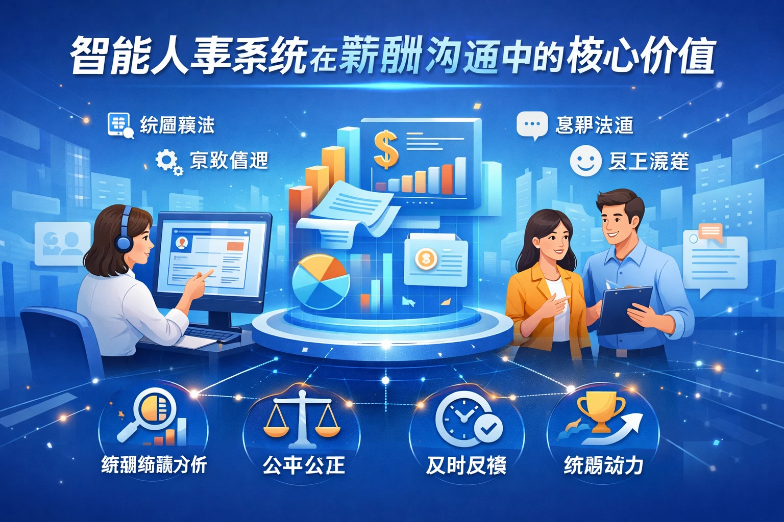 智能人事系统在薪酬沟通中的核心价值