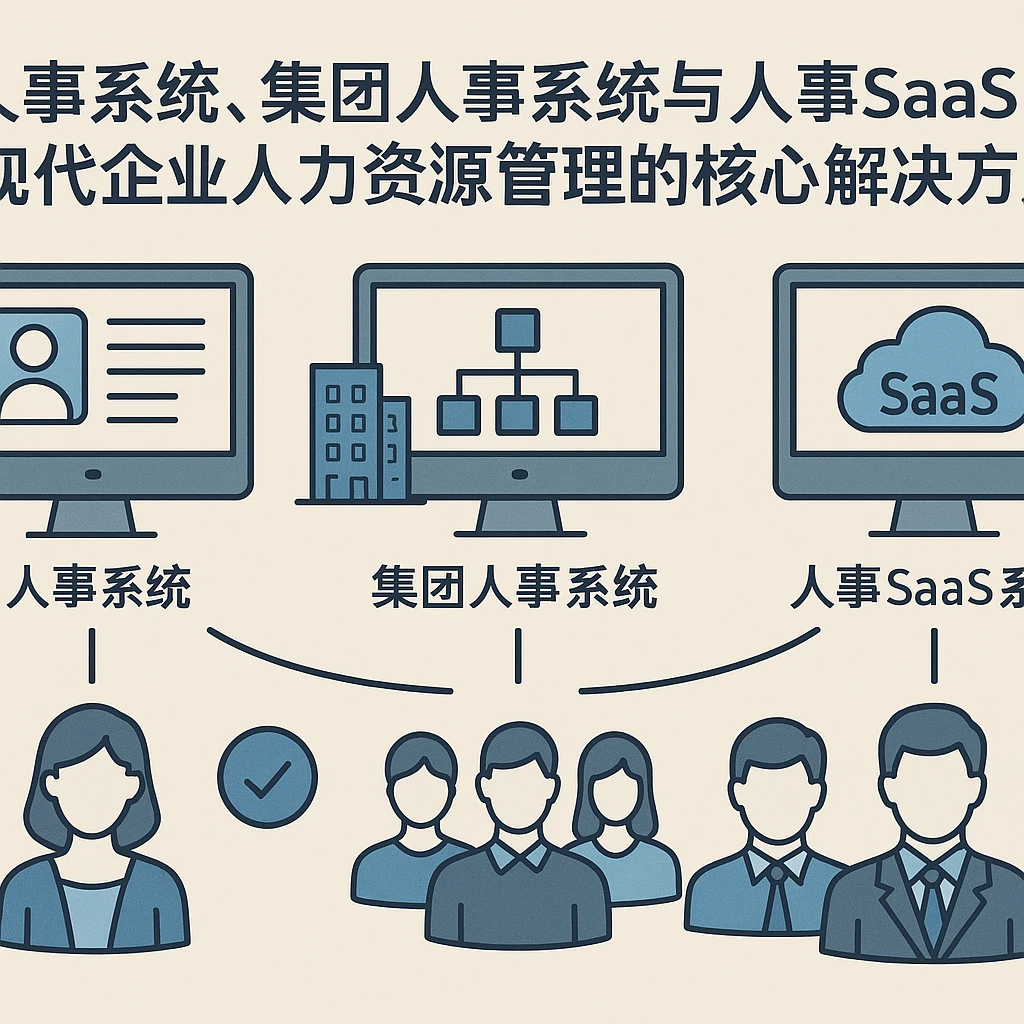 人事系统、集团人事系统与人事SaaS系统：现代企业人力资源管理的核心解决方案