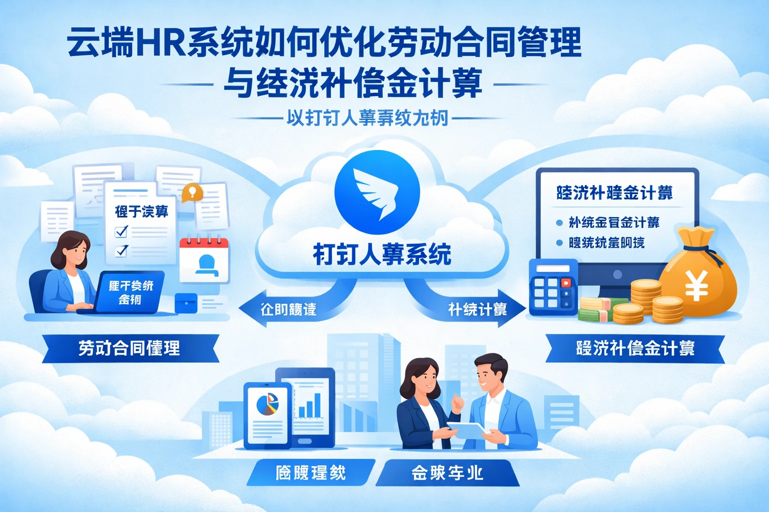 云端HR系统如何优化劳动合同管理与经济补偿金计算——以钉钉人事系统为例