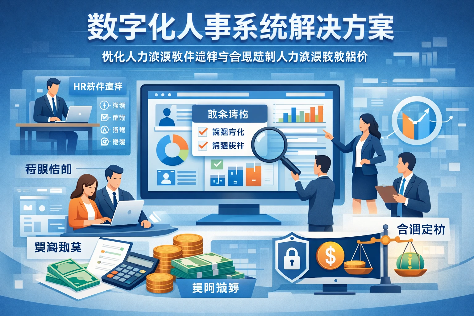 数字化人事系统解决方案：优化人力资源软件选择与合理控制人力资源系统报价