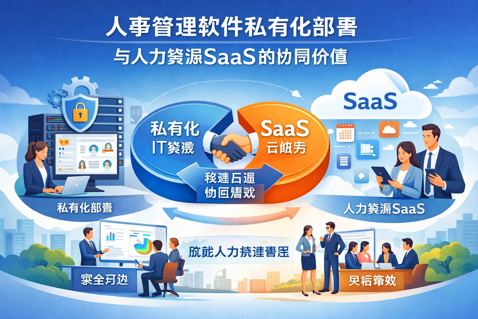 人事管理软件私有化部署与人力资源SaaS的协同价值
