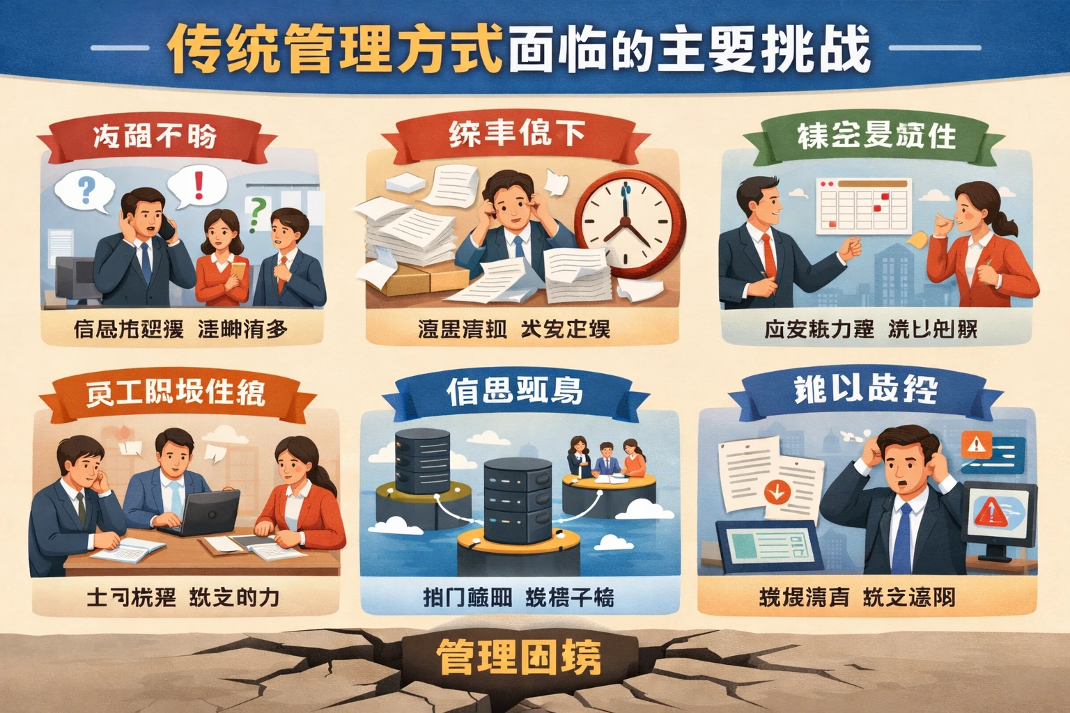 传统管理方式面临的主要挑战