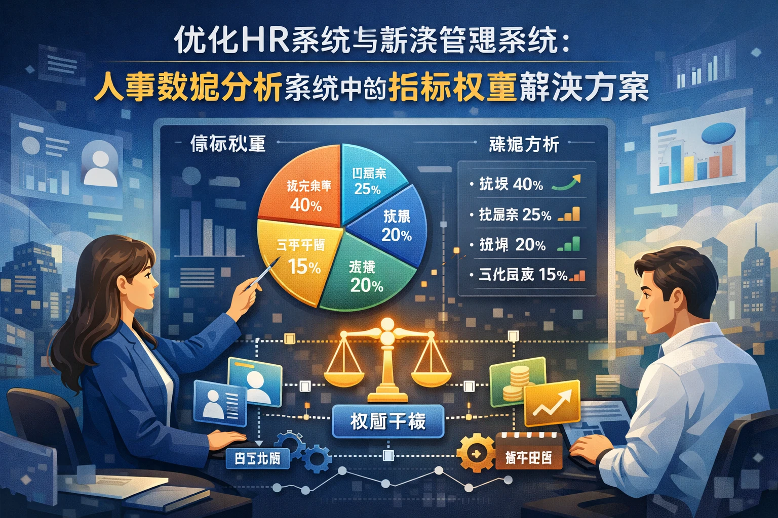 优化HR系统与薪资管理系统:人事数据分析系统中的指标权重解决方案