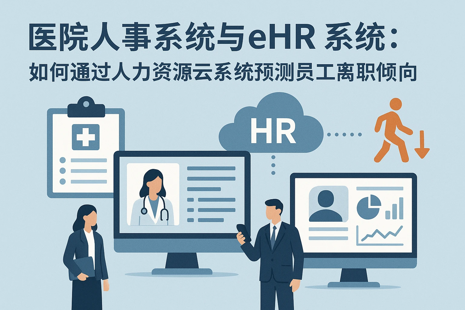 医院人事系统与eHR系统：如何通过人力资源云系统预测员工离职倾向