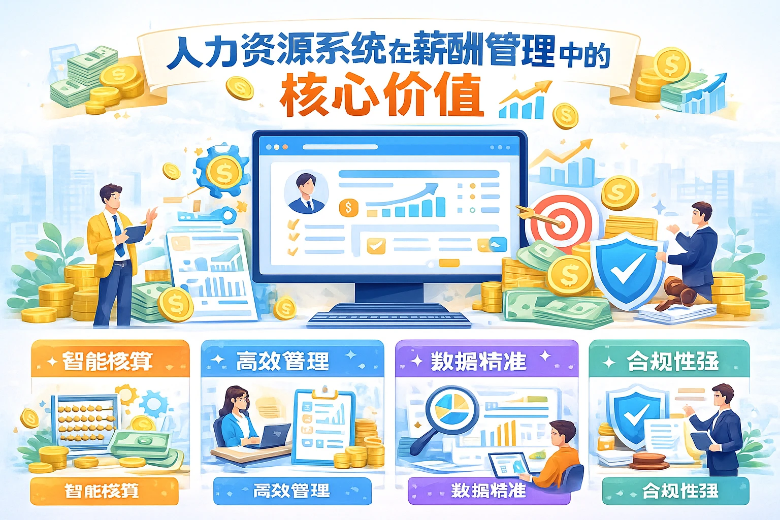 人力资源系统在薪酬管理中的核心价值