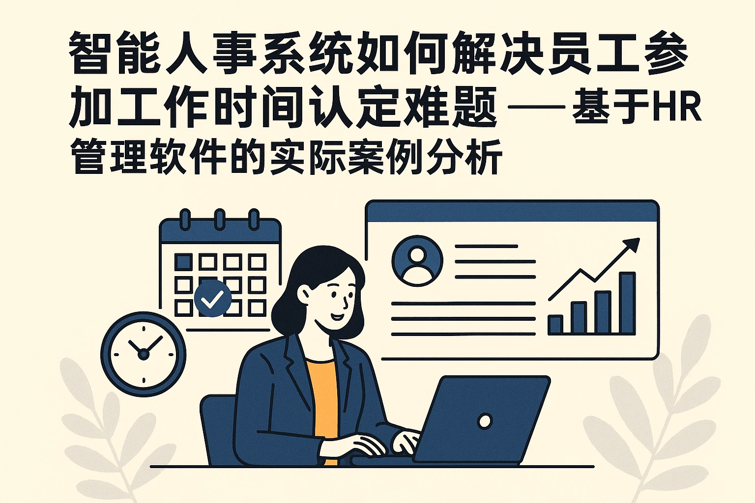 智能人事系统如何解决员工参加工作时间认定难题——基于HR管理软件的实际案例分析
