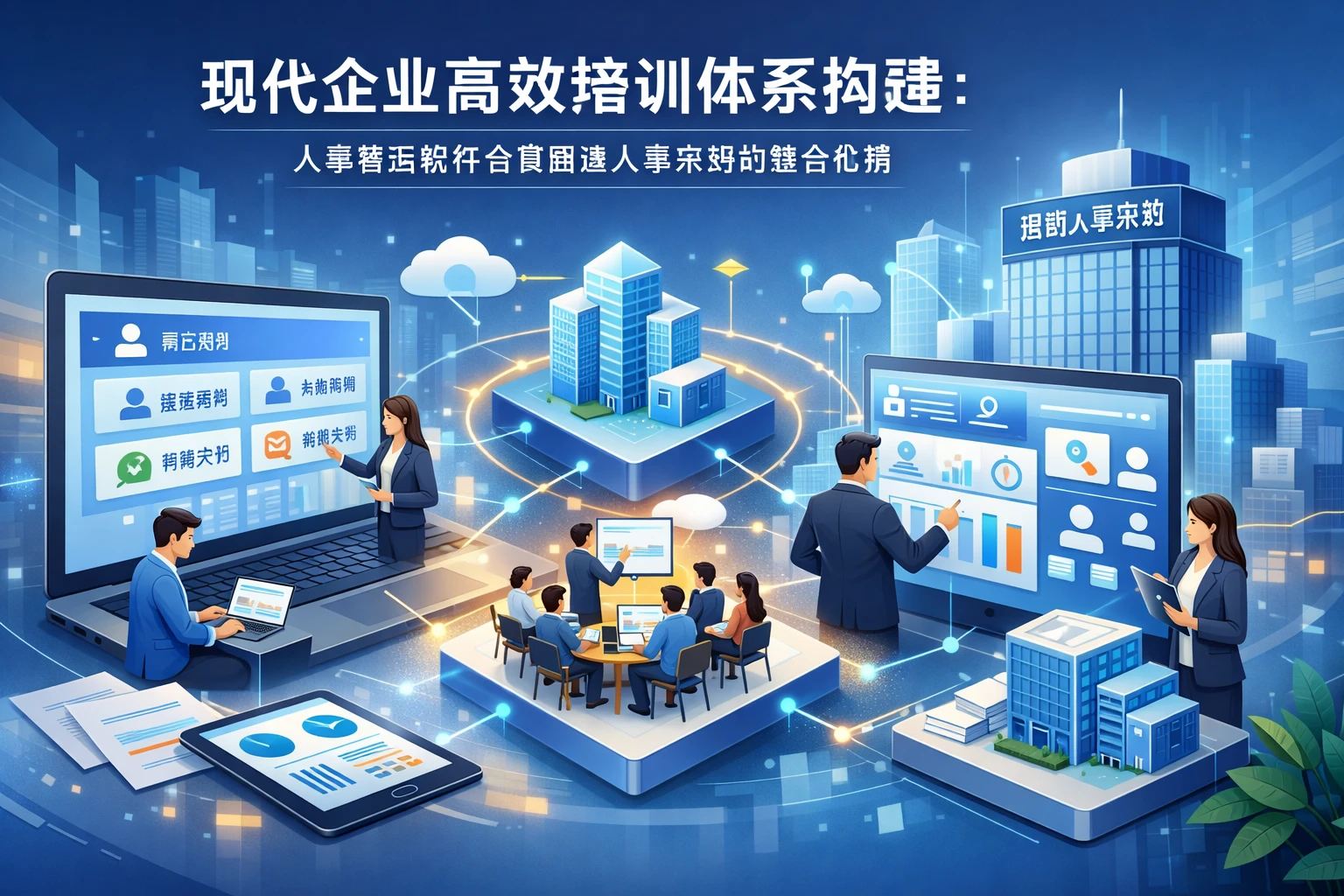 现代企业高效培训体系构建：人事管理软件与集团型人事系统的整合应用