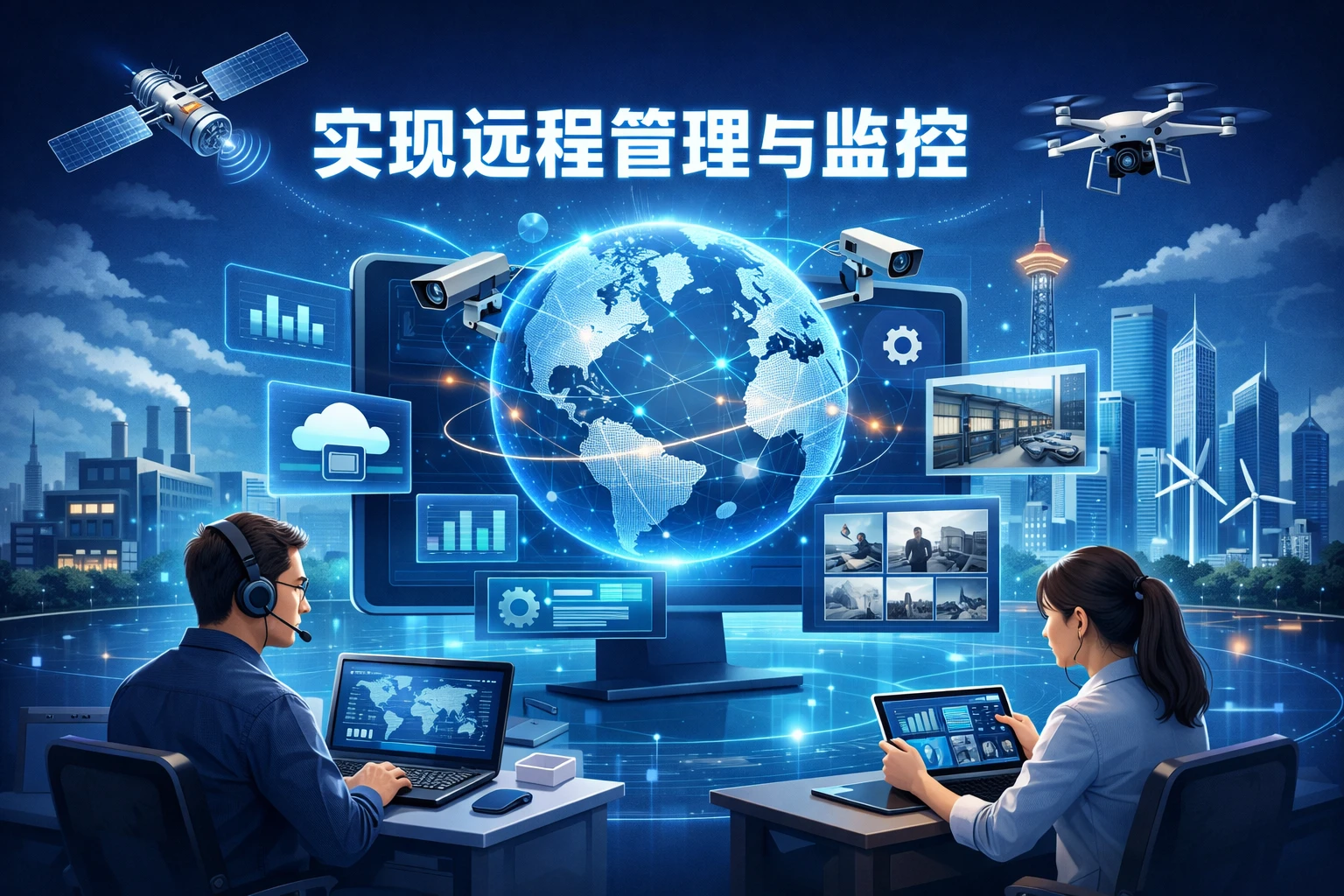 实现远程管理与监控