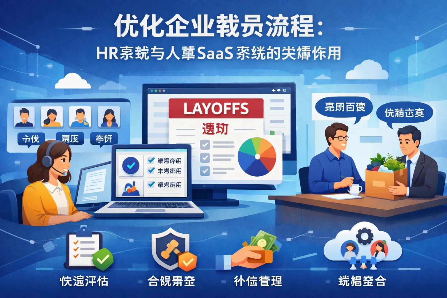 优化企业裁员流程:HR系统与人事SaaS系统的关键作用