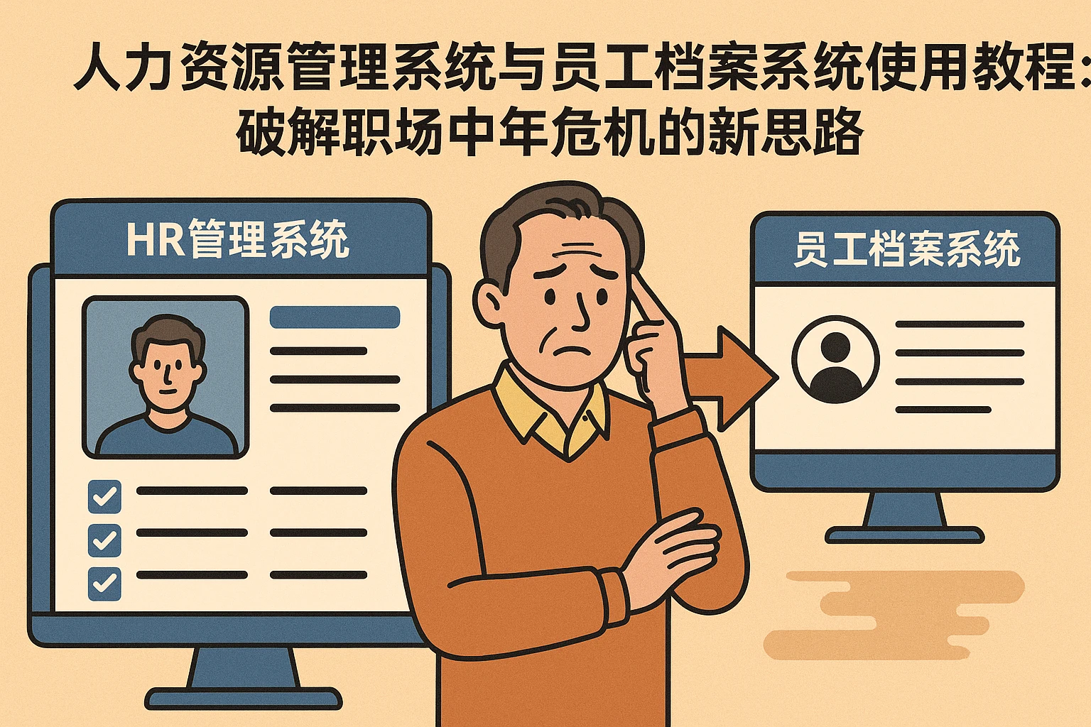 人力资源管理系统与员工档案系统使用教程：破解职场中年危机的新思路