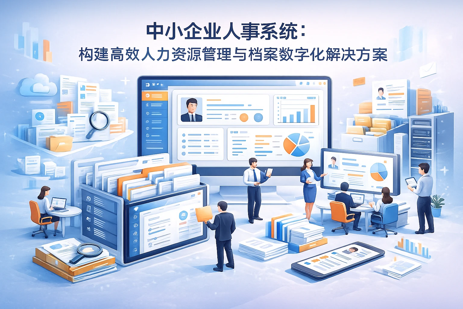 中小企业人事系统：构建高效人力资源管理与档案数字化解决方案