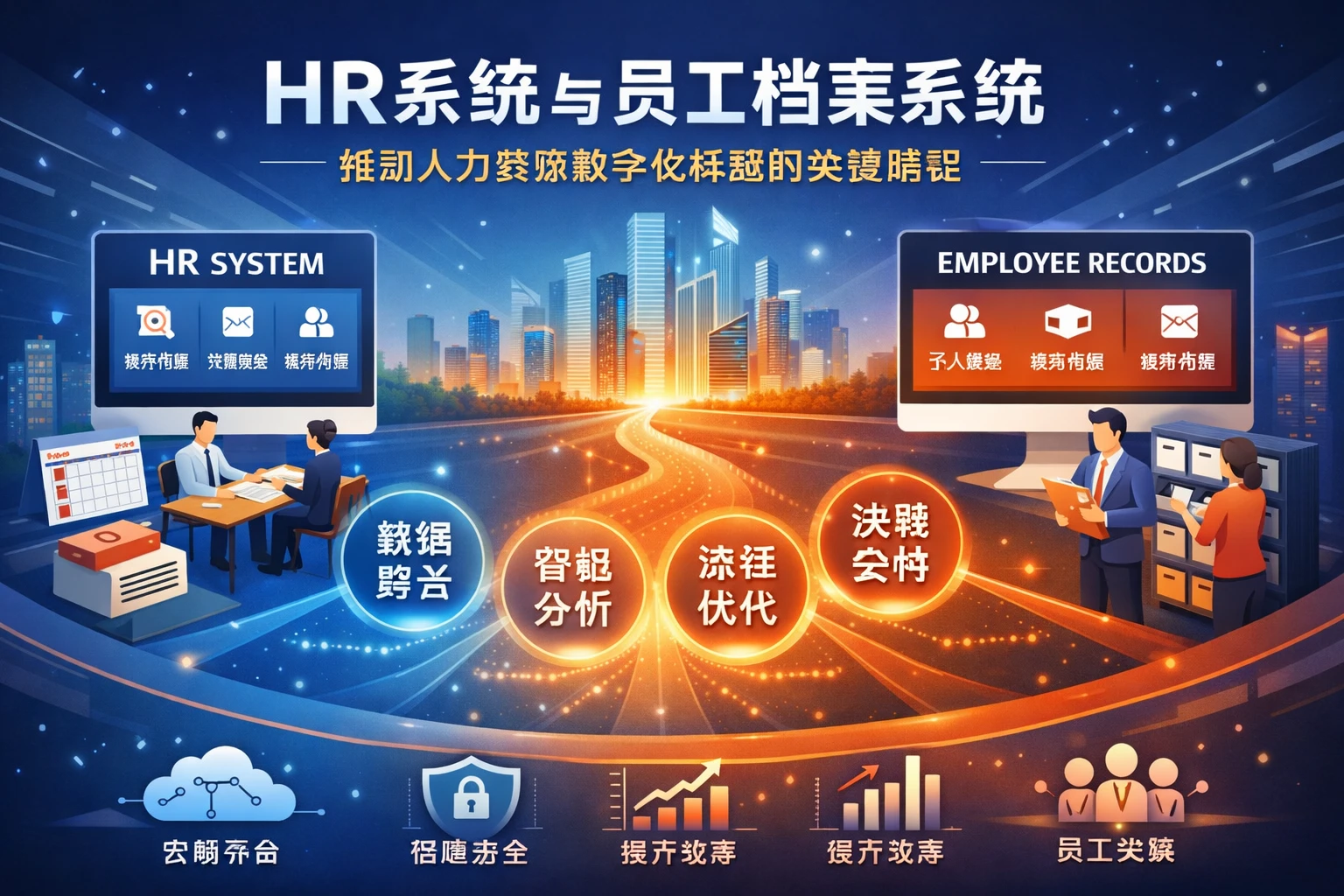 HR系统与员工档案系统：推动人力资源数字化转型的关键路径