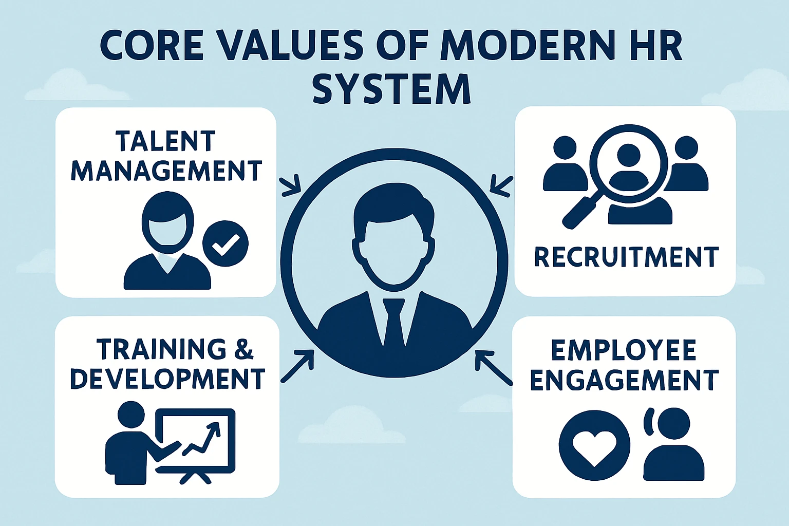 现代人力资源系统的核心价值体现