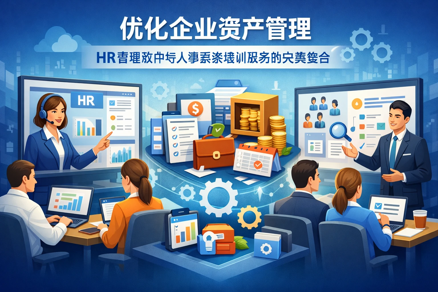 优化企业资产管理：HR管理软件与人事系统培训服务的完美整合