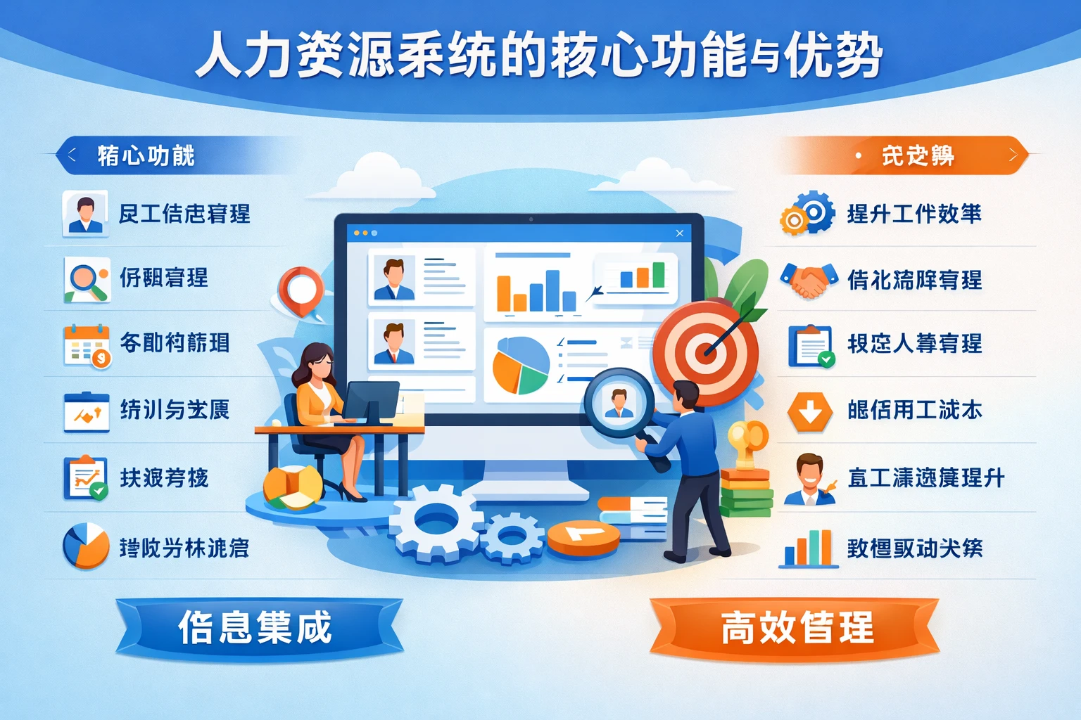 人力资源系统的核心功能与优势