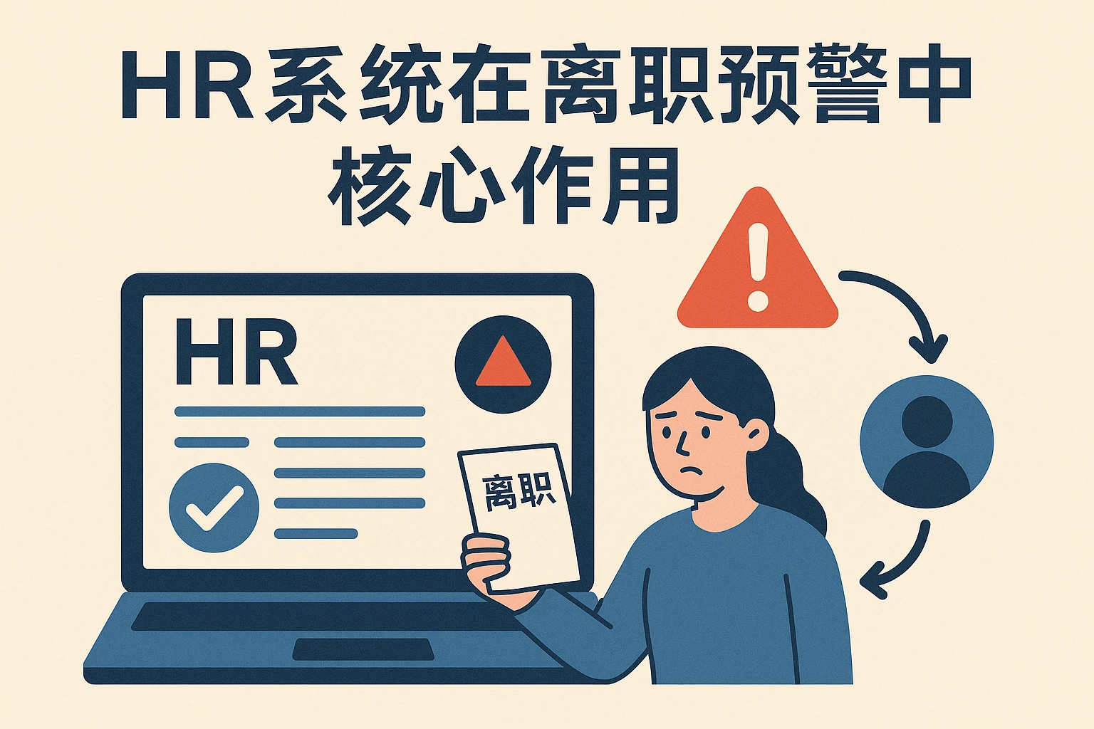 HR系统在离职预警中的核心作用