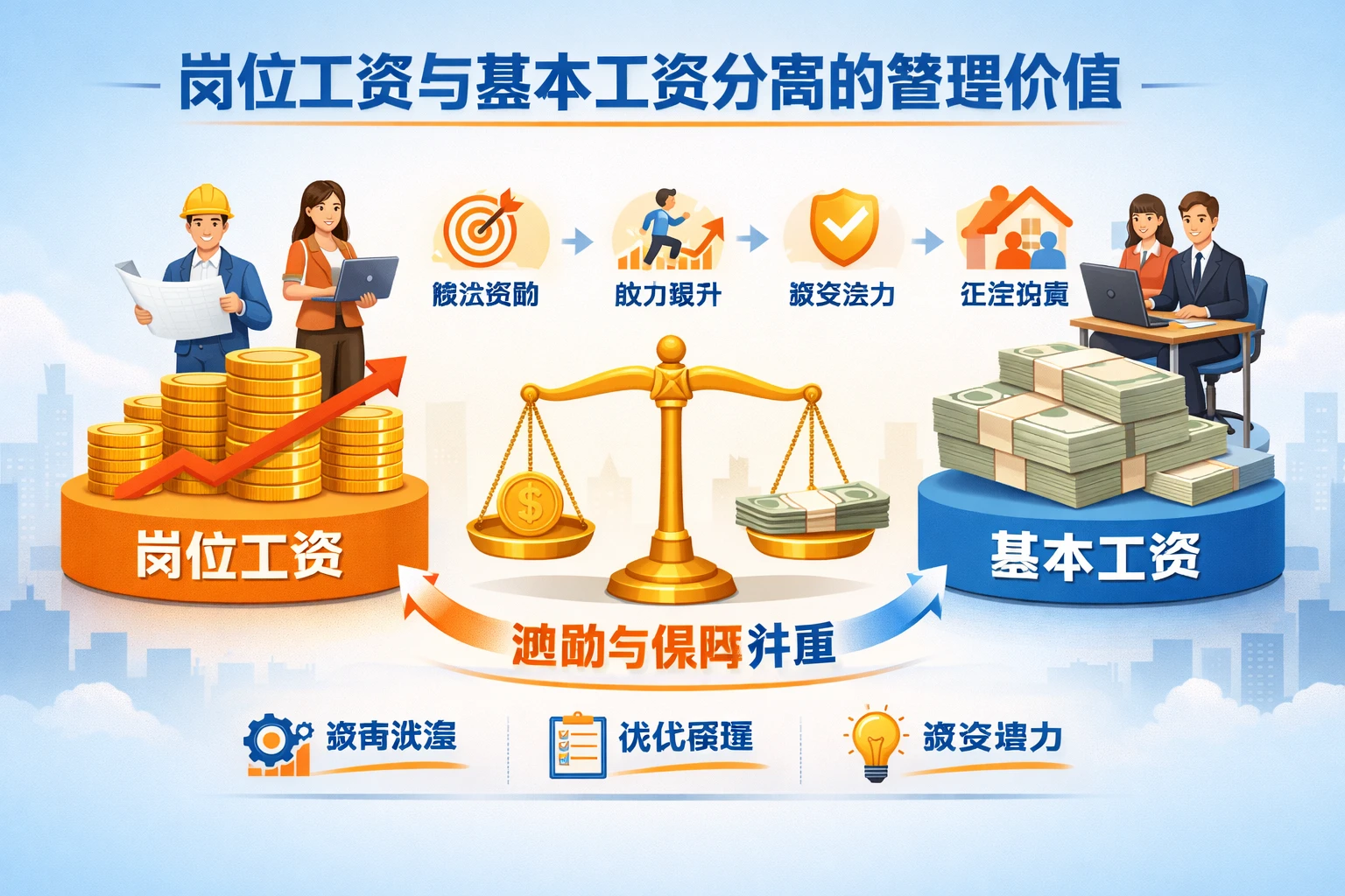 岗位工资与基本工资分离的管理价值