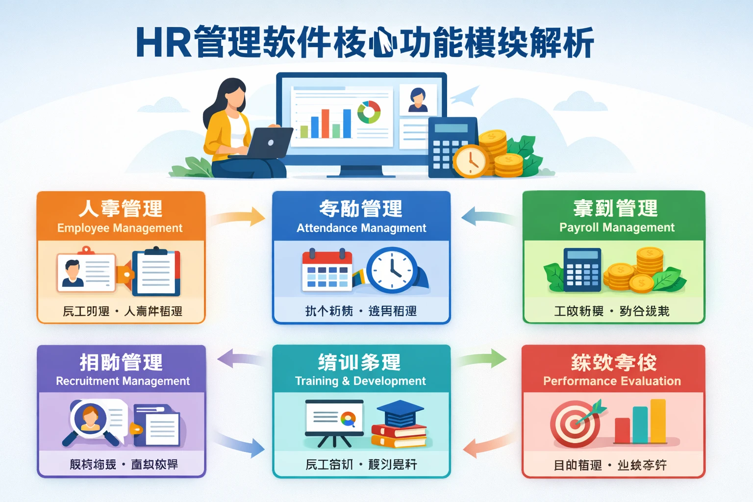 HR管理软件核心功能模块解析