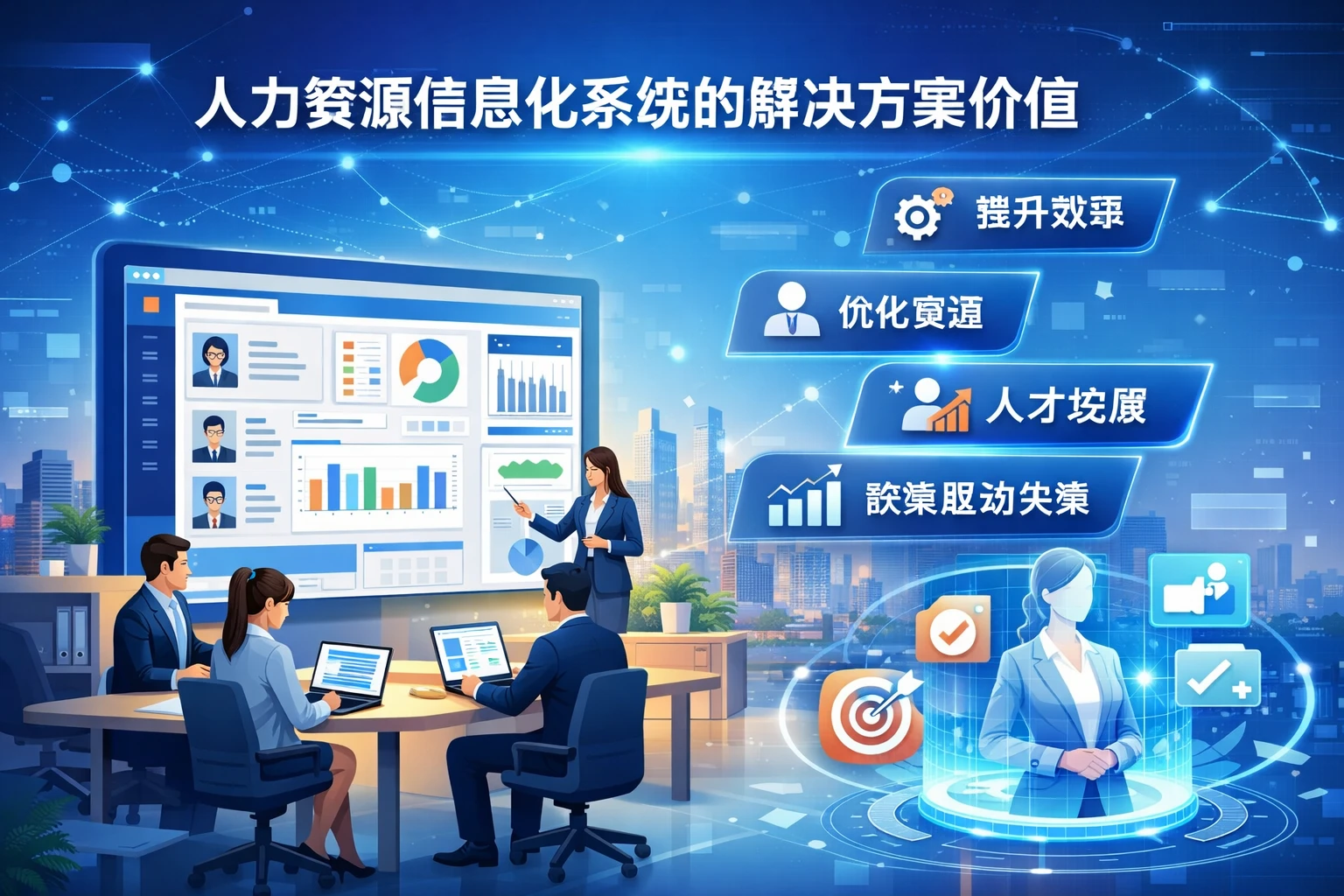 人力资源信息化系统的解决方案价值