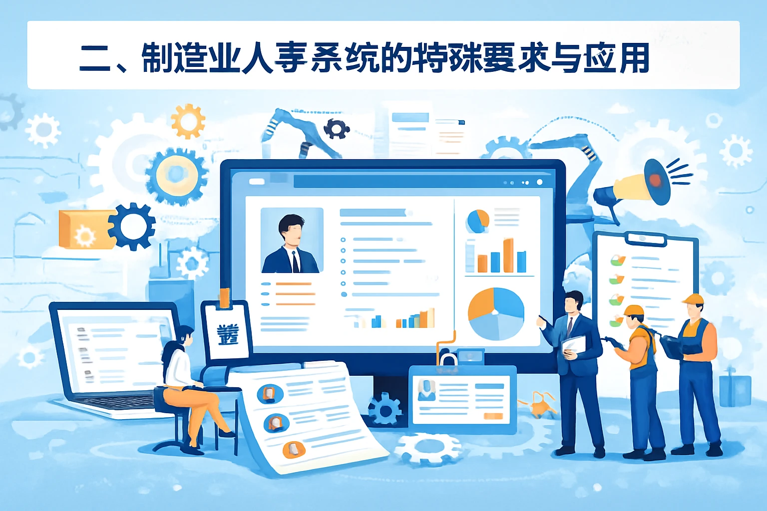 二、制造业人事系统的特殊要求与应用