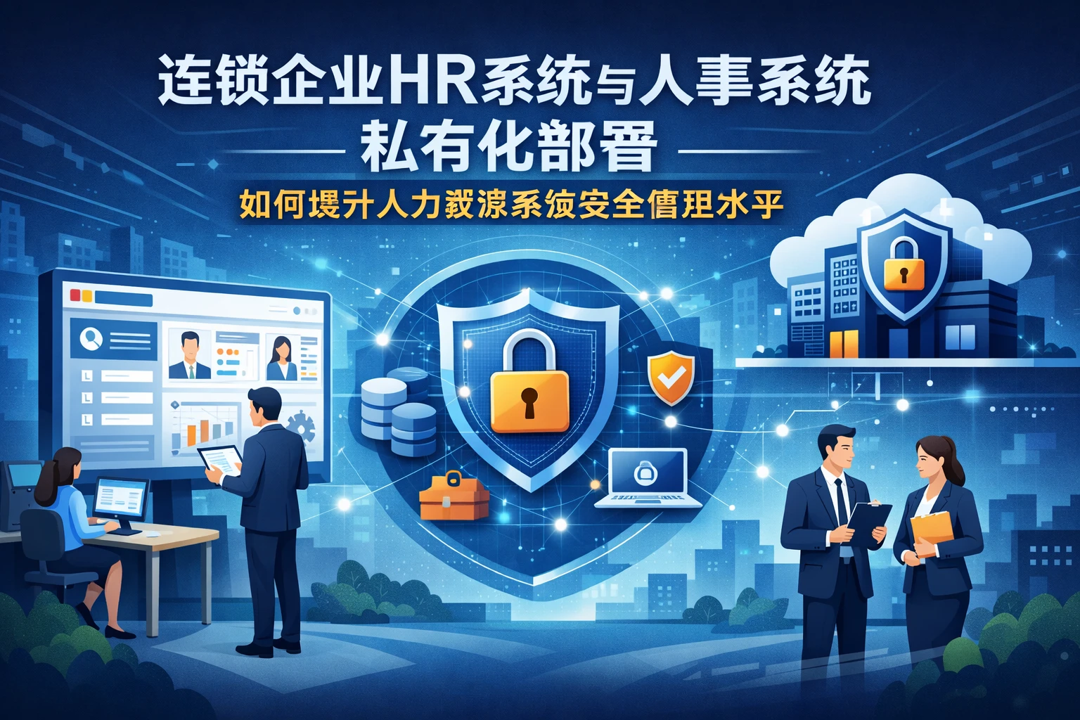 连锁企业HR系统与人事系统私有化部署如何提升人力资源系统安全管理水平