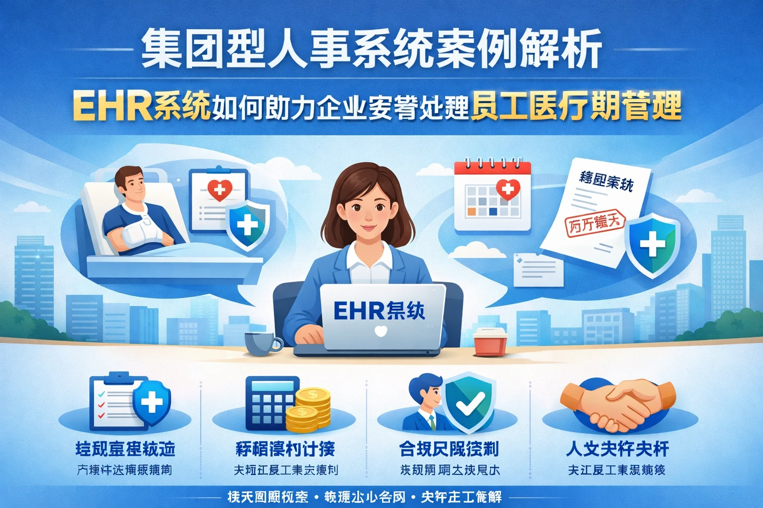 集团型人事系统案例解析:EHR系统如何助力企业妥善处理员工医疗期管理