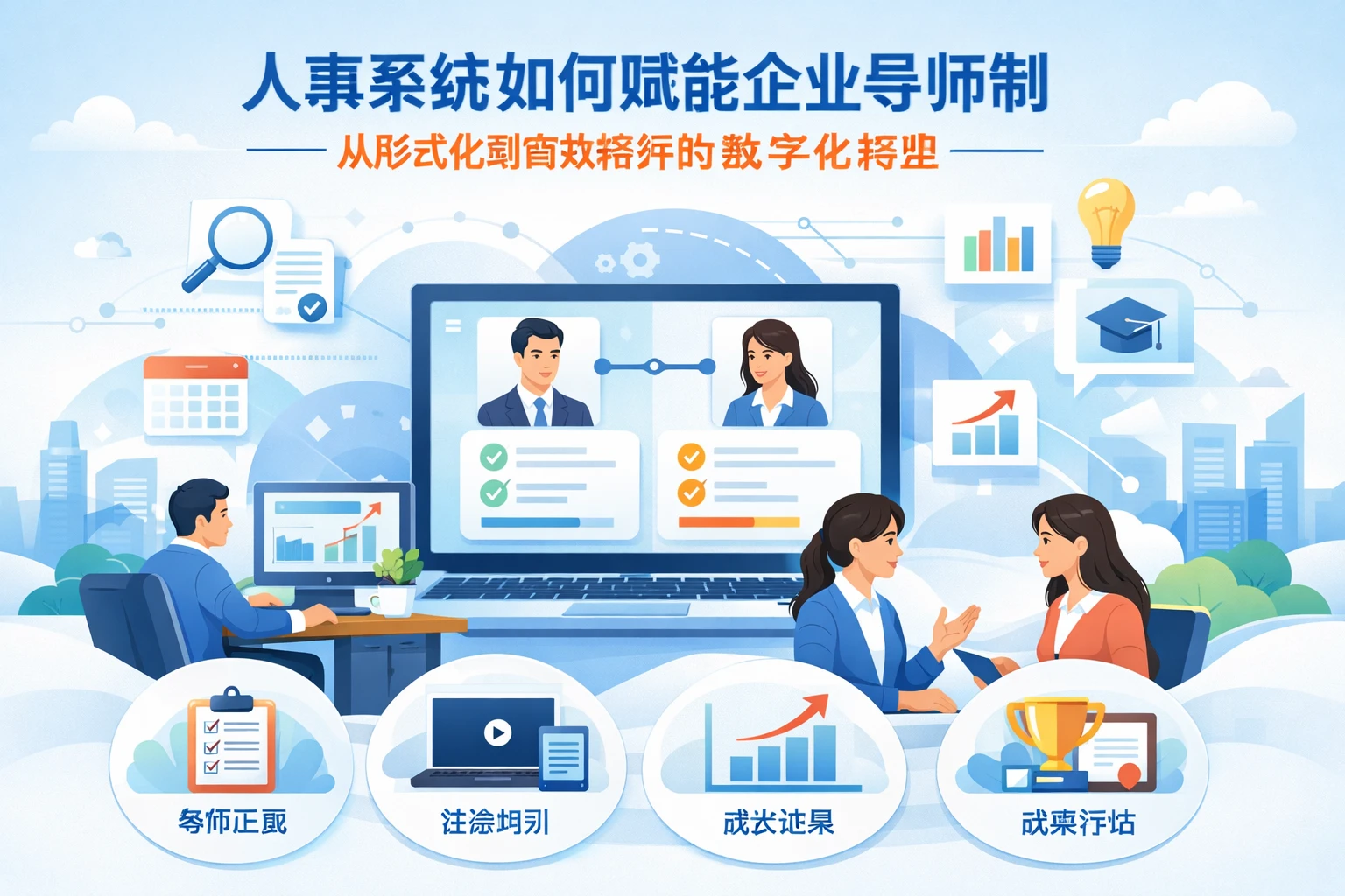 人事系统如何赋能企业导师制：从形式化到高效培养的数字化转型