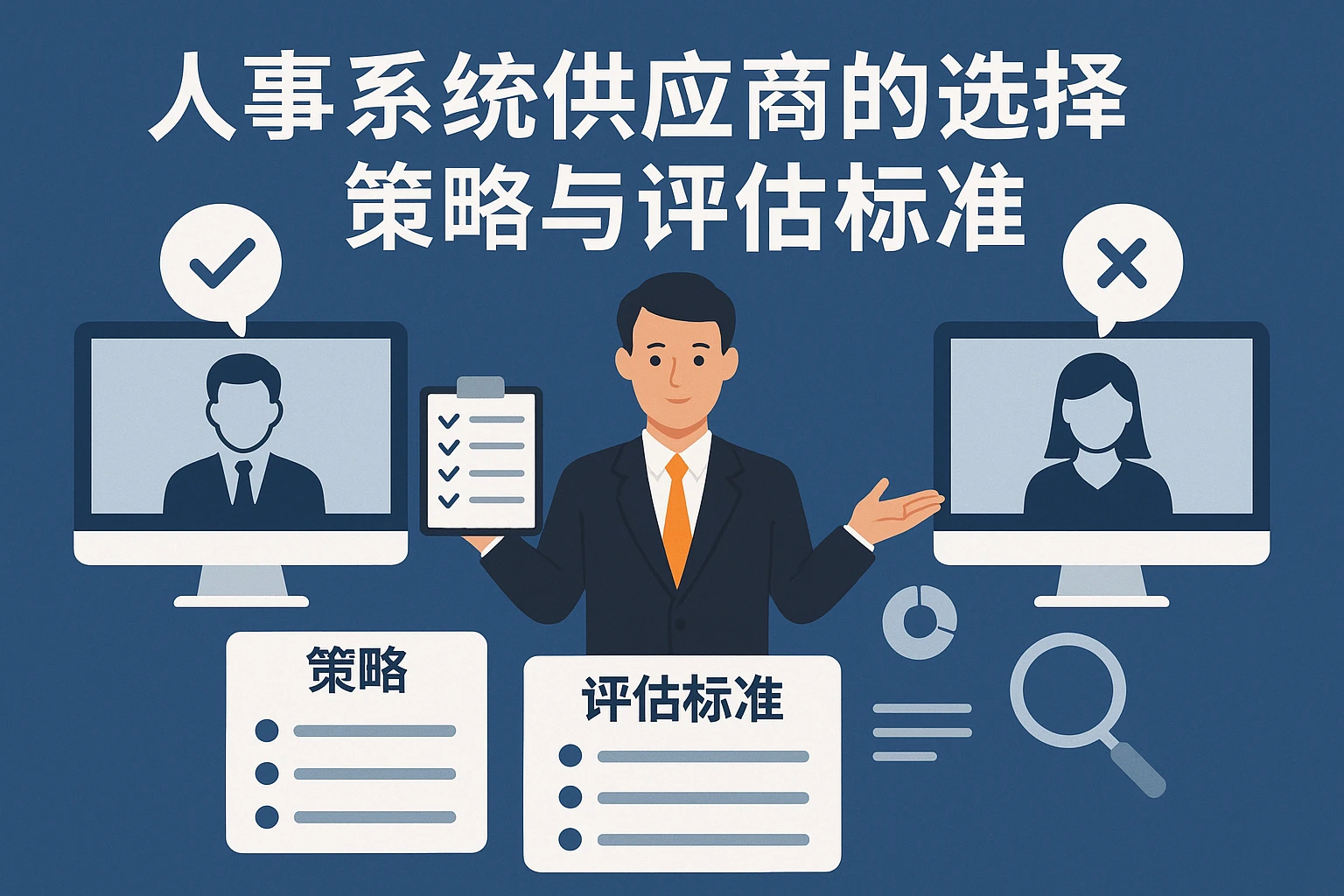 人事系统供应商的选择策略与评估标准