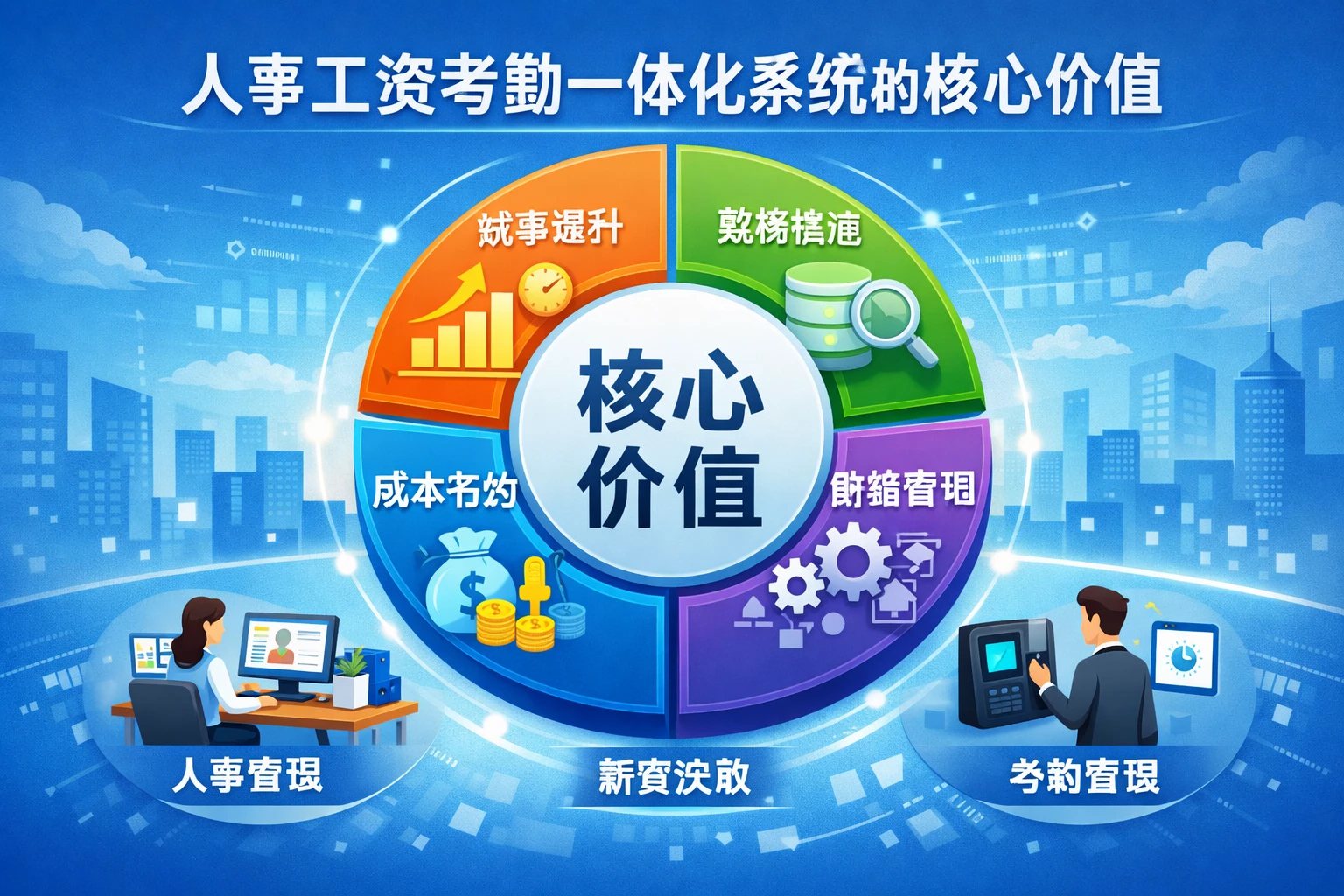 人事工资考勤一体化系统的核心价值