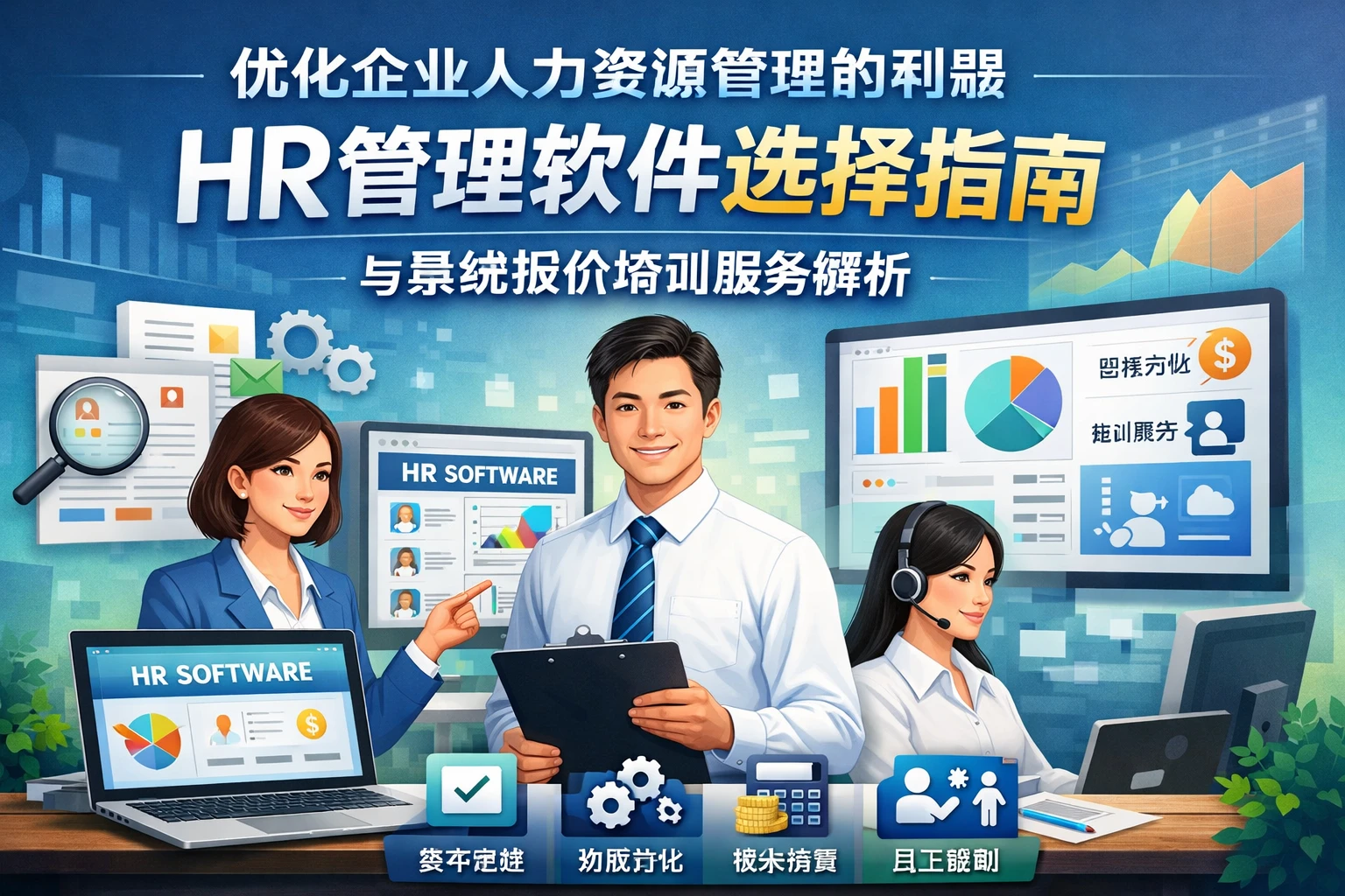 优化企业人力资源管理的利器：HR管理软件选择指南与系统报价培训服务解析