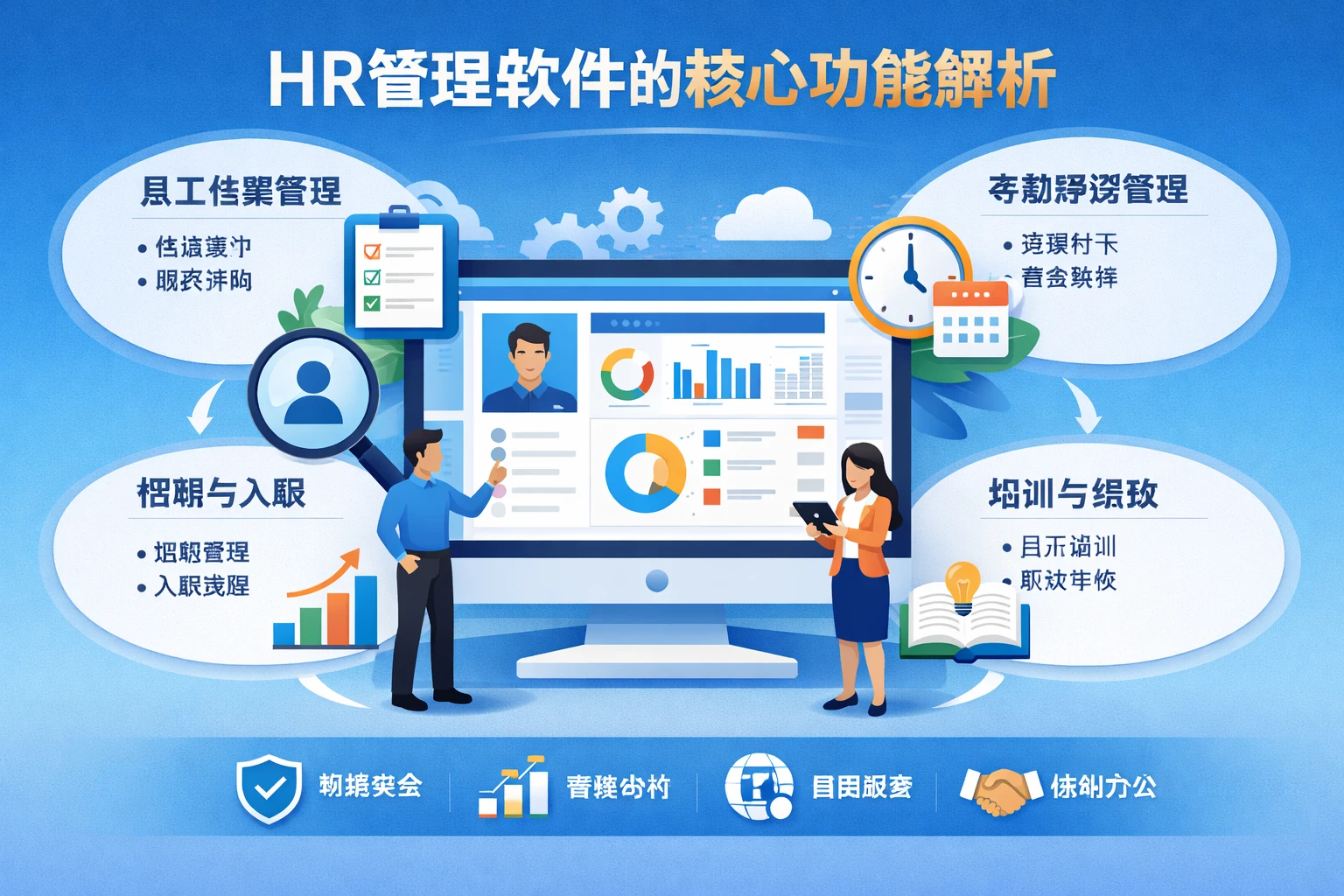 HR管理软件的核心功能解析
