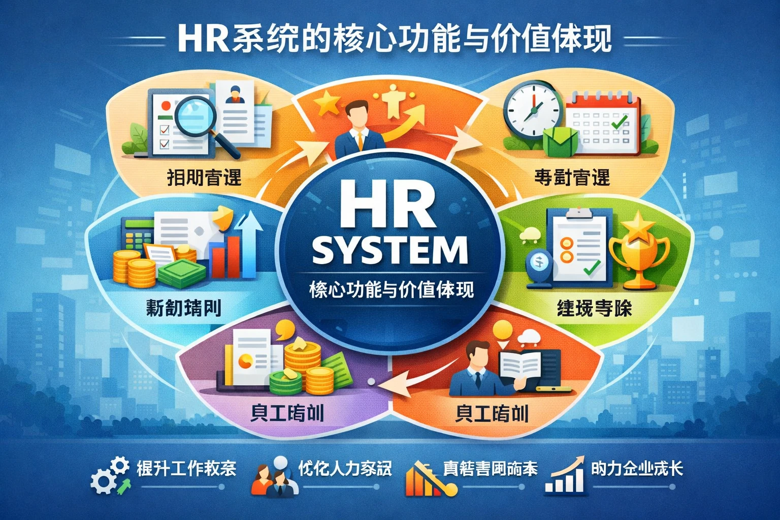 HR系统的核心功能与价值体现