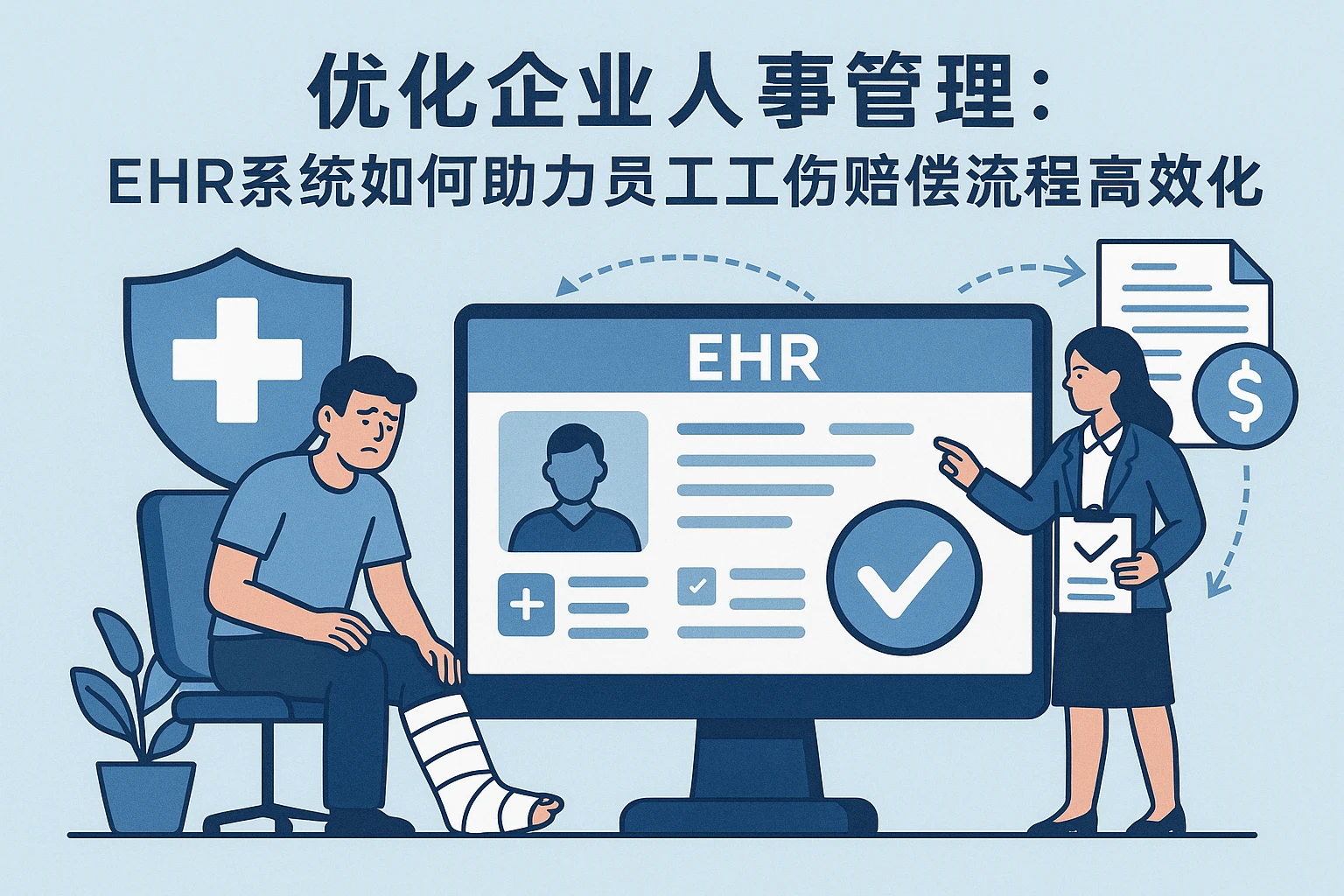 优化企业人事管理:EHR系统如何助力员工工伤赔偿流程高效化