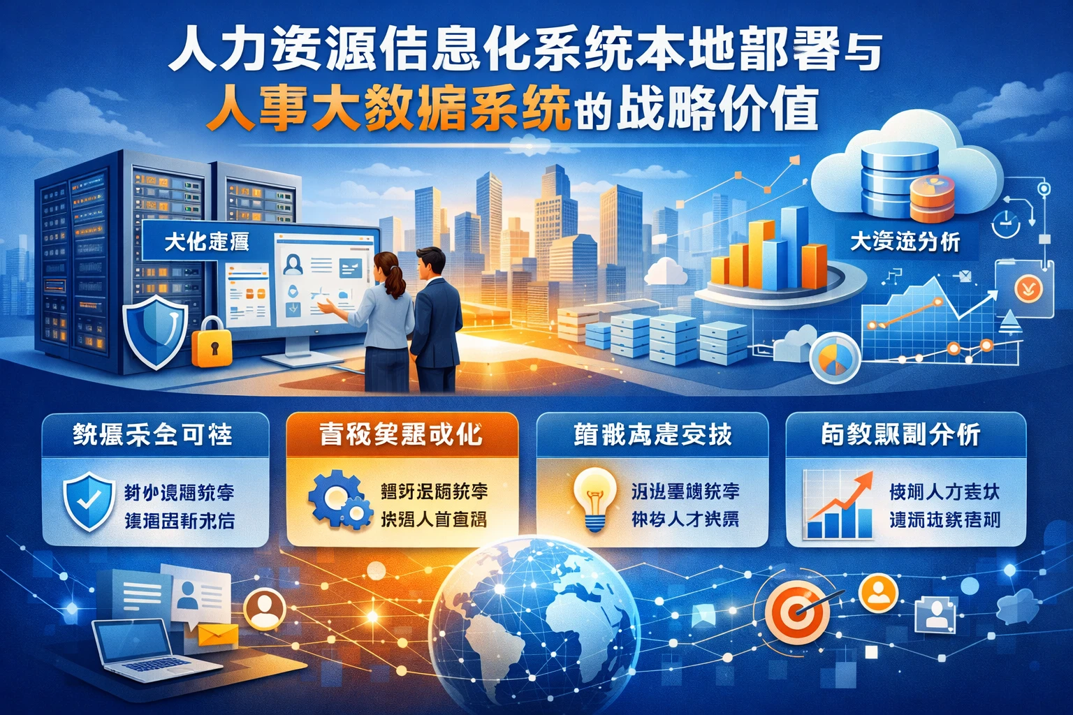 人力资源信息化系统本地部署与人事大数据系统的战略价值